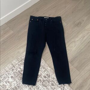 Levi's Dark Denim Wedgie Jeans